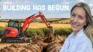 Digging Trenches, Water & Electricity | Building Our Forever Home