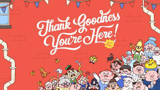 Thank Goodness You're Here - Full Live Playthrough (A quirky British comedy game)