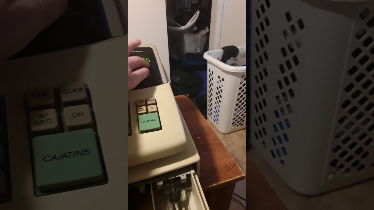 How to work the cash register - YouTube