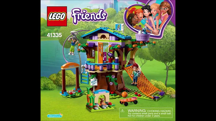 LEGO 41335 Instructions | Friends | Mia's Tree House | Tree Houses