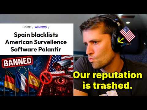 American reacts: Spain BANS Use of American Surveillance Software thumbnail