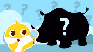 ❓Guess the Animals | Hide'n Seek with Baby Shark | Learn Dinosaurs | Baby Shark Puzzle