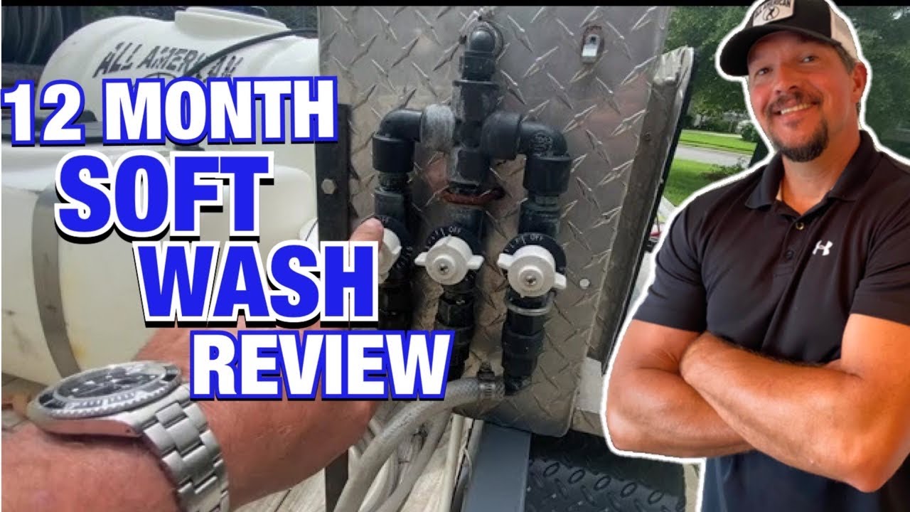 Budget Soft Wash Setup 12 Month Review YouTube