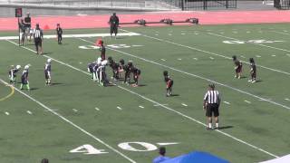 20140913 (G2) - Nighthawks vs. Wolverines Black (Flag) 12 of 51 (Offense) - Run Dominic