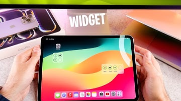 How To Add Widget To Home Screen On iPad Pro M4 / iPad Pro M5