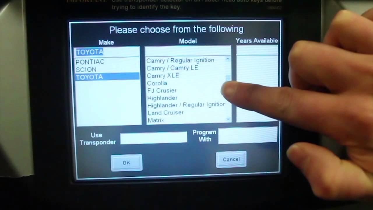 P4 Laser Key Duplication System for Automotive Transponder Security