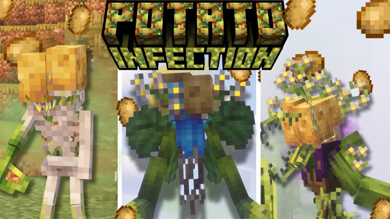 Potato Infection! [Minecraft 1.20.1 Mod Showcase]