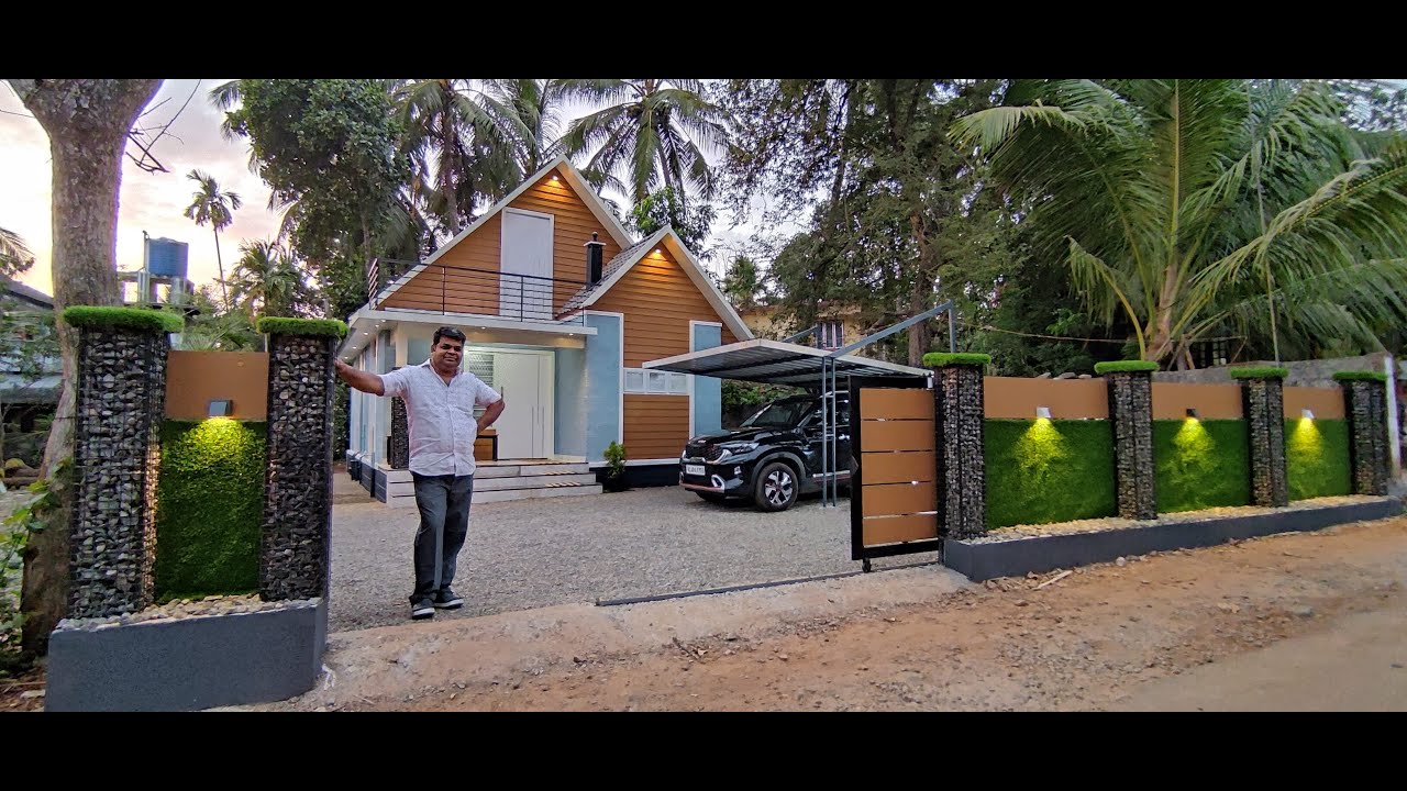 പത്ത് ലക്ഷം രൂപയ്ക്ക് വീടും അടിപൊളി  മതിലും| low budget home /Come on everybody