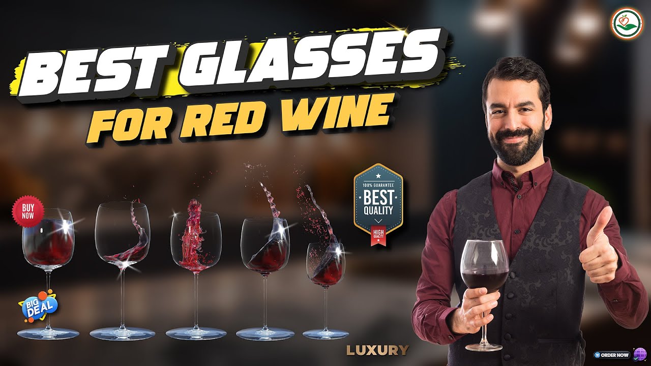 ✅ Top 5: 🍷🍷 Best Glasses For Red Wine [ Best Crystal Red Wine Glasses ] { Reviews }