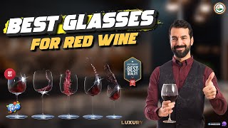 ✅ Top 5: 🍷🍷 Best Glasses For Red Wine [ Best Crystal Red Wine Glasses ] { Reviews }