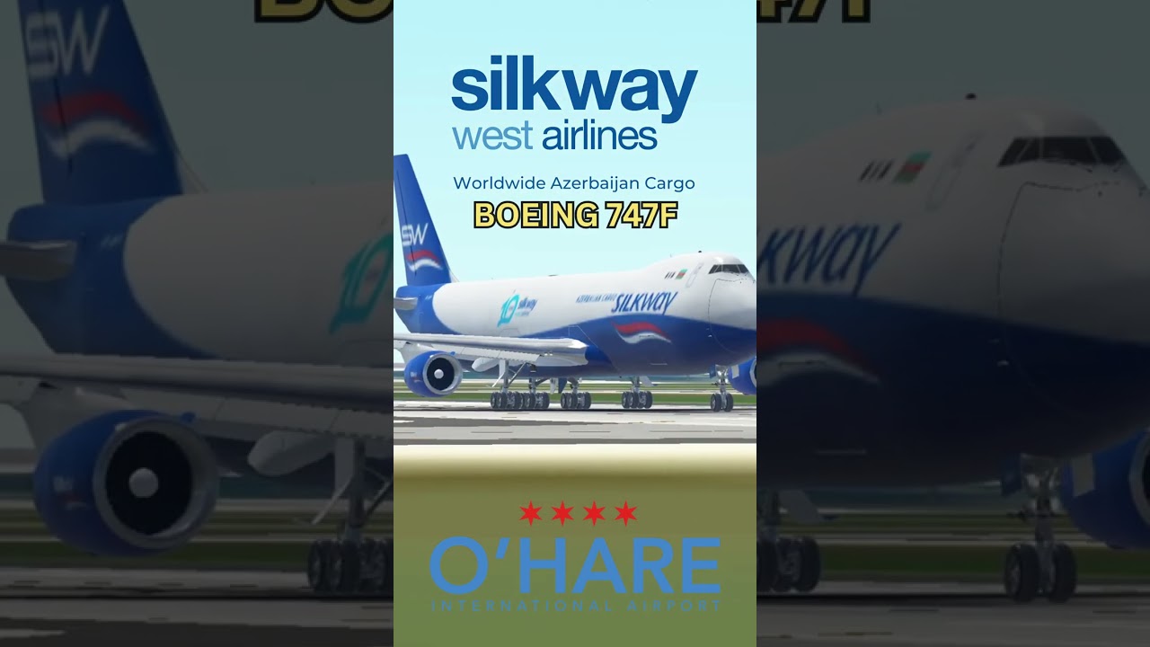 Silkway 747F Freight Beast ROARS Off the Runway! | Chicago O’Hare in Infinite Flight
