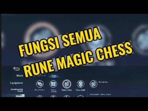 Rune Magic Chess - Magic Chess Rune #mobilelegends - YouTube