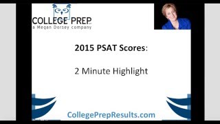 2105 PSAT Scores: 2 Minute Explanation