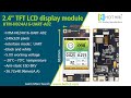 2.4 inch UART TFT LCD Display with Air Quality Monitoring