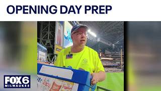 Brewers beer vendor preps for 33rd Opening Day | FOX6 News Milwaukee