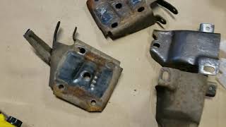1977 Pontiac Phoenix Cutting Out Rear Leaf Springs