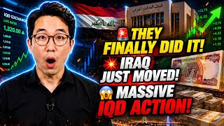 HOLY SHOCKER THEY FINALLY DID IT Iraq Dinar Moves from Talks to Massive Action