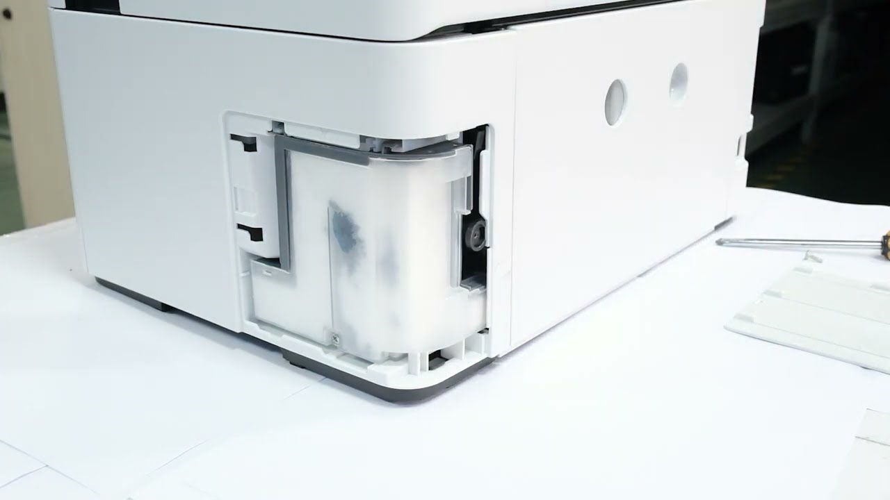 M1120/M2120 series ink maintenance box :How to replace the ink maintenance box