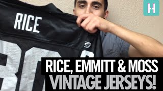 Thrift Store Jersey Finds / Pick Ups - Jerry Rice, Emmitt, Randy Moss!