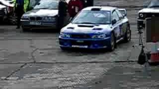 Steve Furzeland Subaru Wrc Smeatharpe Exeter Stages 2004