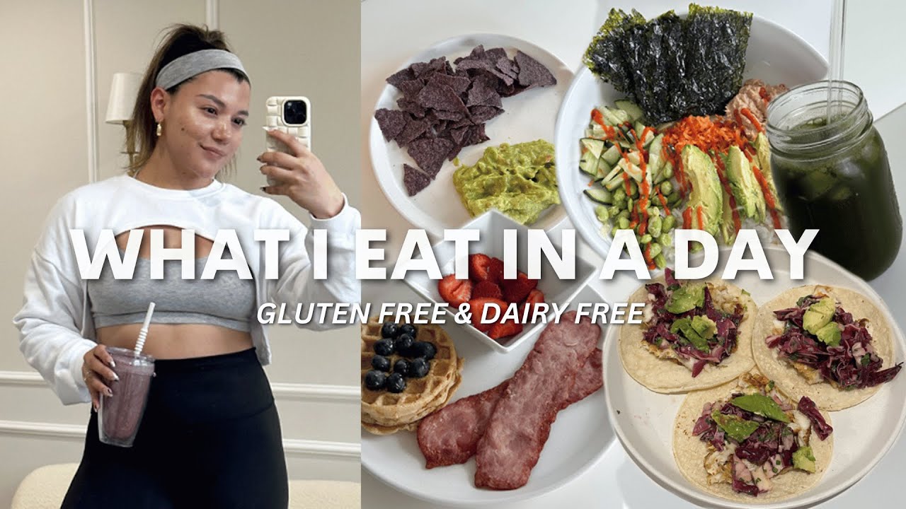 *DELICIOUS* What I Eat In A Day To Cure My Acne I Gluten Free & Dairy Free YouTube
