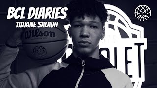 'I dream of success and there's not really any limit' - Tidjane Salaun (Cholet Basket) | BCL Diaries