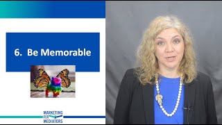 11 Common Mistakes: #6 Be Memorable