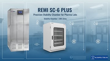 REMI SC-6 PLUS Stability Chamber | Precision Temperature & Humidity Control for Pharma Testing
