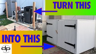 DIY Pool Pump Fence to hide and silence your Pool Pump !!! (2021)