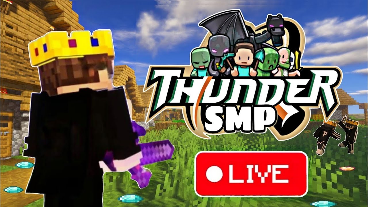 Minecraft Live 🔴 Public Smp Java + Pe | 24/7 Minecraft server | # ...