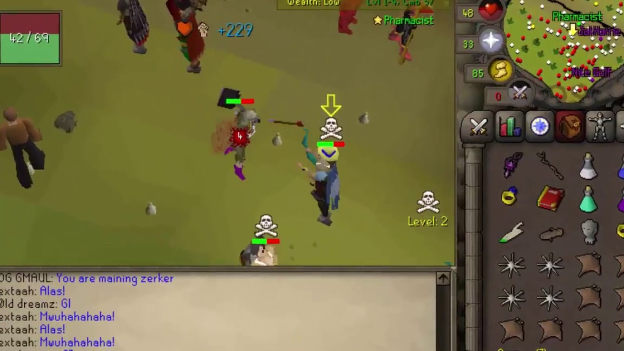 obby pking #1 // 99 Str pking