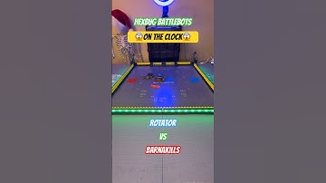 Rotator vs Barnakills 😱On The Clock😱 Hexbug Battlebots #hexbugbattlebots #hexbugvideos #battlebots