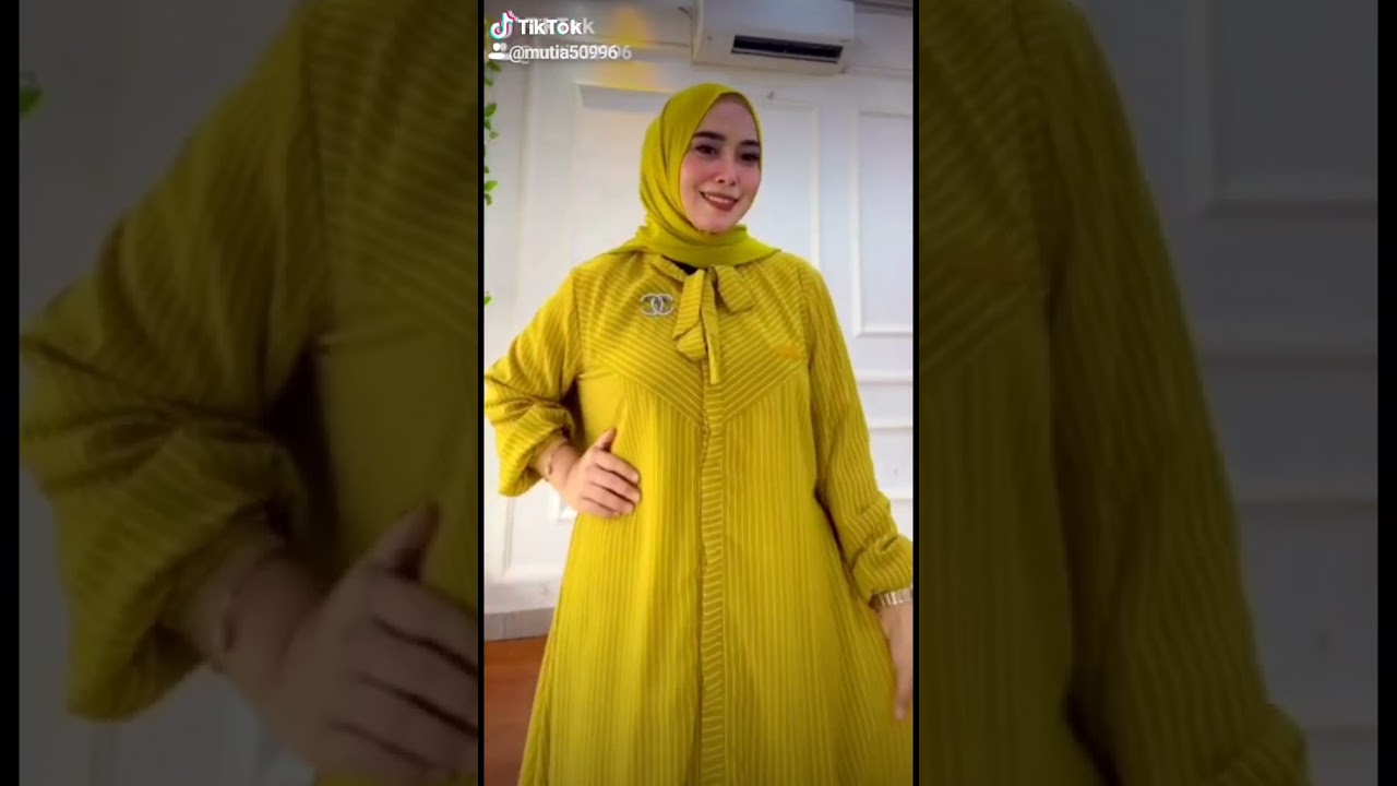 Gamis Terbaru Simple Terlihat Elegant