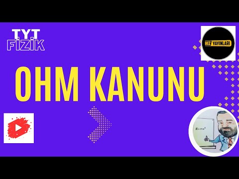 Ohm Kanunu (Tyt Fizik)