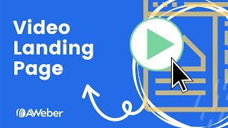 How do I add a video to my landing page?