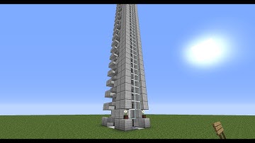 Ultracompact 20m/s Hyperspeed Piston Elevators in Minecraft 4x4 and 4x6 [1.6.4/1.7 Snapshots]
