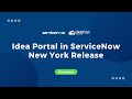 Idea Portal in ServiceNow | Share the Wealth