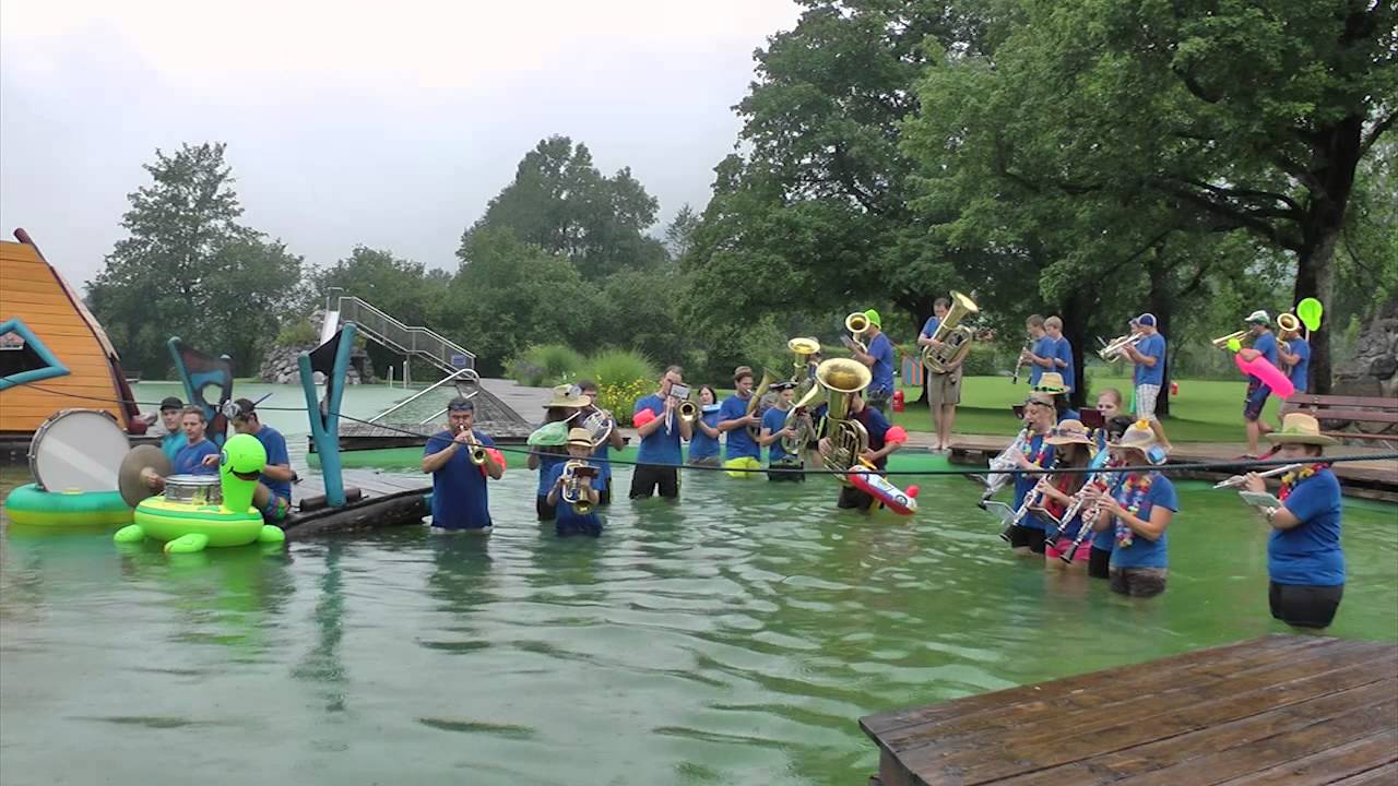 Cold Water Challenge Harmoniemusik Hindelang