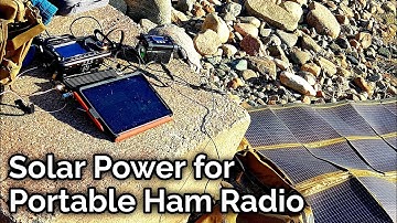 Off-Grid Solar Power for Portable Ham Radio