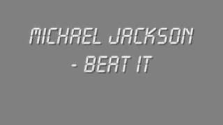 Michael Jackson - Beat It (With Lyrics + HQ Sound) chords
