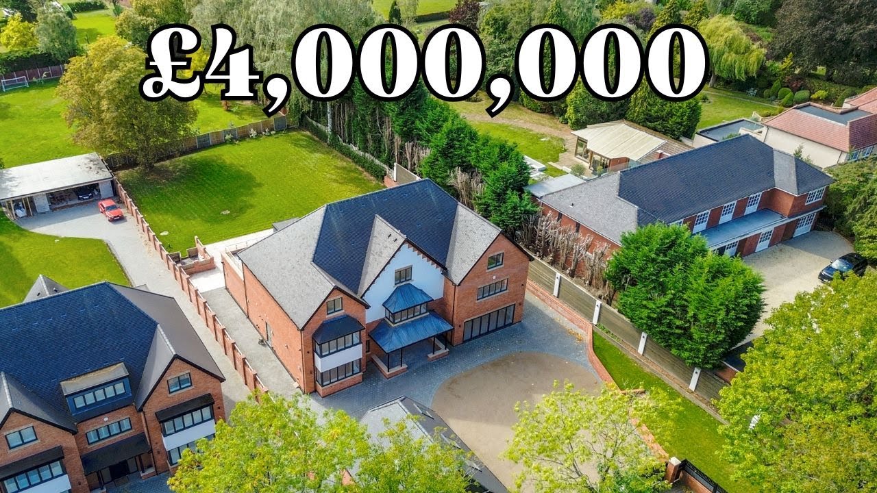 Inside a £4M Ultra-Modern Smart Home in Warwickshire | Luxury Kenilworth Mansion Tour