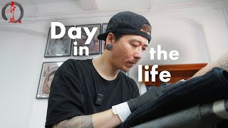 Day in the life of a Traditional Japanese Tattoo Artist [JPN SUBS]