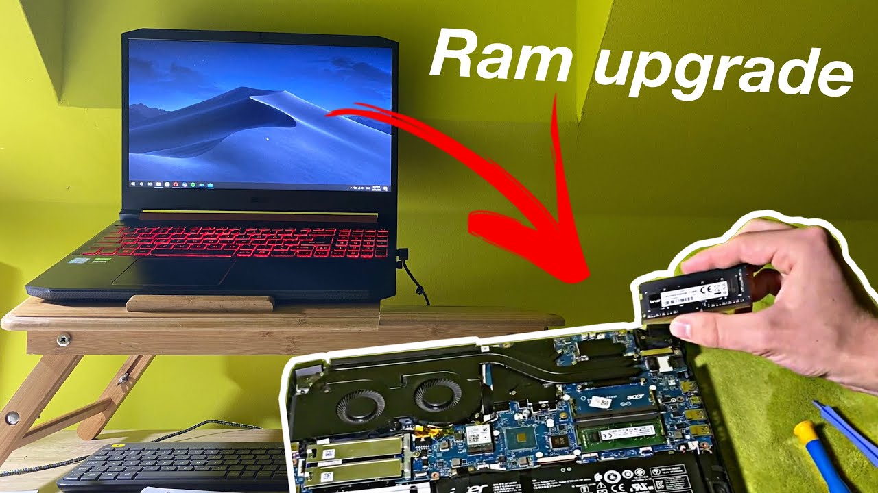 Acer Nitro 5 Memory Upgrade (2022) - Step by Step - YouTube