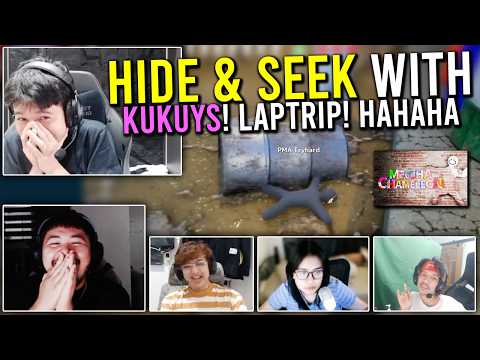 "BOSS KU, HIDE AND SEEK w/ KUKUYS!"🤣 (MECCHA CHAMELEON) - SOBRANG LAPTRIP!🤣