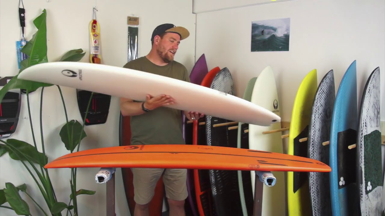 TECH TALK: kite surfboard rocker explained. Flat rocker vs. curvy rocker or stage rocker.