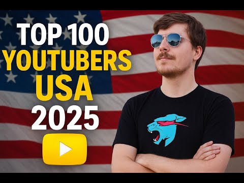 Top 100 Youtube Channels In Usa