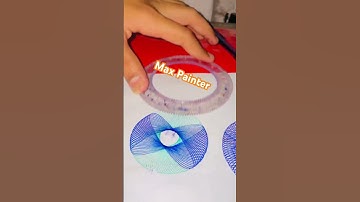 Hypnotic Spirograph Motion Loop#HypnoticArt #SpirographMagic