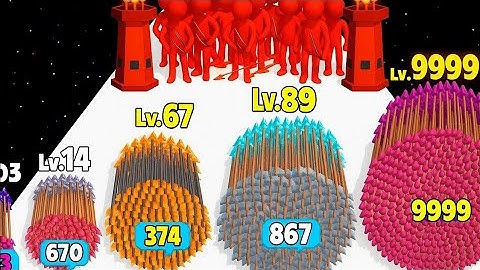 Arrow Run Race 3D - Level Up Arrow Max Level Gameplay