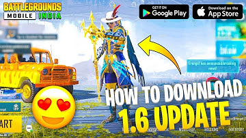 HOW TO DOWNLOAD BGMI 1.6 UPDATE BGMI 1.6 DOWNLOAD NOW BGMI 1.6 UPDATE RELEASE DATE Khunkhaar Gaming