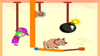 Save The Wife - Cut Rope Puzzle | Gameplay screenshot 5